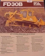 FIATALLIS FD30B crawler