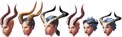 Horns thumb