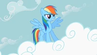 Rainbow Dash powerful pose S2E8