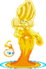 Darkstalkers Pyron transforms