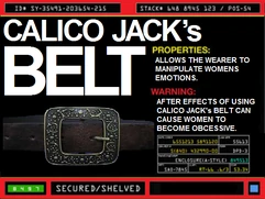 Calico Jack's Belt