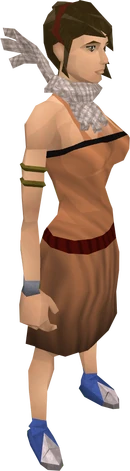 Gnome scarf equipped