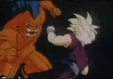 Monster attacks gohan