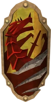 Anti-dragon shield detail