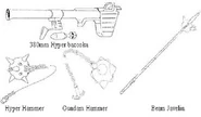 RX-78-2 Weapons
