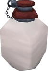 Super strength flask detail