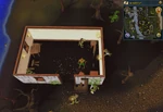 Simple clue Lumbridge goblin house boxes
