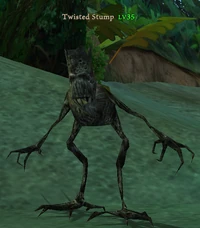 Twisted stump - clearer