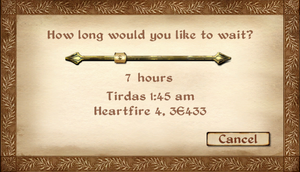Wait load screen