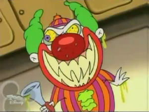 2000-01-15 - Pepper Ann 3x07-Mama Knows What Pepper Ann Did Two Nights Ago 0830-Characters-Gutter Clown