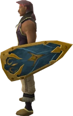 Rune kiteshield (g) equipped