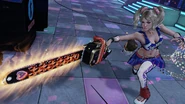 Chainsaw attack