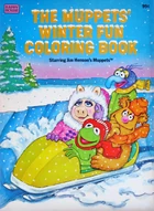 Muppets winter fun coloring book