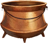 Copper-cauldron
