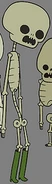Lollipop Girls skeleton