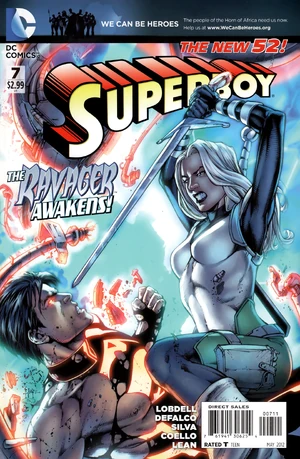 Cover for Superboy #7