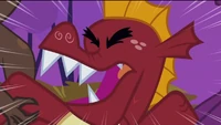 Garble face closeup S2E21