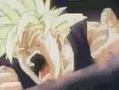 Turles steps on gohan back