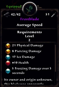 Frostblade