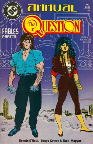 Cover for Question Annual #1