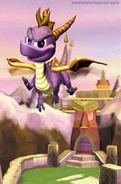 Spyro flying