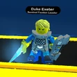 Duke Exeter in-game