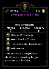 Dvergan kite shield