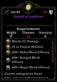Shield of ambient