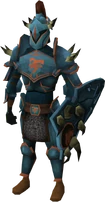 Bandos armour set (lg) equipped