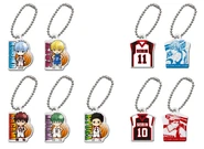 Metal plate keychains