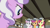 CMC backing up from Diamond Tiara S2E23