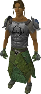 Fighter torso equipped
