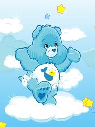 baby blue care bear