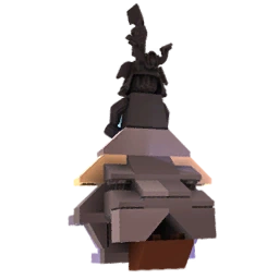 Turret statue