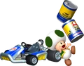 Green Toad mario kart RPG