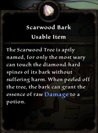 Scarwood Bark