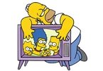 Homer e TV