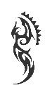 Tattoo sleeve mono tribal02 copy