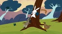 Angel smacking into the tree S2E22