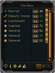 Clan chat