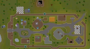 Yanille map
