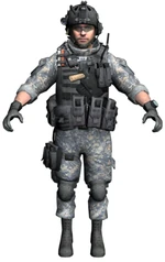 U.S ARMY RANGERS MW3 MODELS