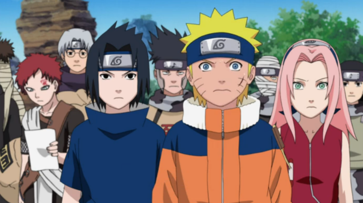 Time 7 Naruto clássico (Sakura Haruno) 