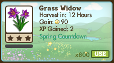 Grass Widow Market Info