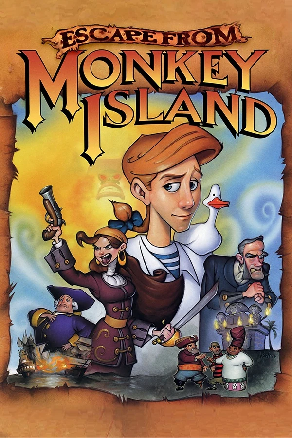 Escape from Monkey Island artwork