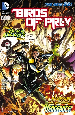 Cover for Birds of Prey #8