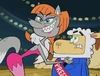 Rachel O'Foxy and the President of the Universe.