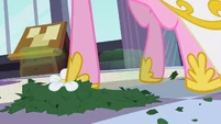 Chrysalis as Cadance stepping on hat's remains S2E26