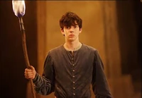 Edmund with torch