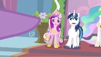 Princess Cadance pointed at S2E25